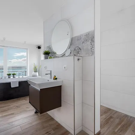 Sky 65 - Exklusives Penthouse Mit Panoramablick * Olpenitz