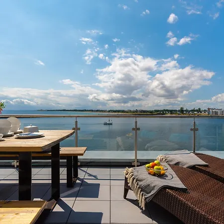 Sky 65 - Exklusives Penthouse Mit Panoramablick Olpenitz