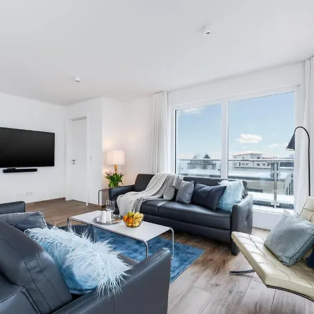 Sky 65 - Exklusives Penthouse Mit Panoramablick Olpenitz