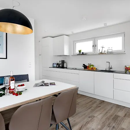 Apartman Sky 65 - Exklusives Penthouse Mit Panoramablick Olpenitz